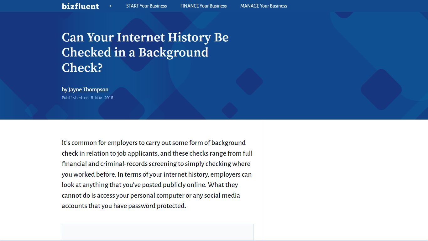 Can Your Internet History Be Checked in a Background Check?